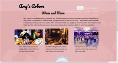 Desktop Screenshot of amysarbors.com